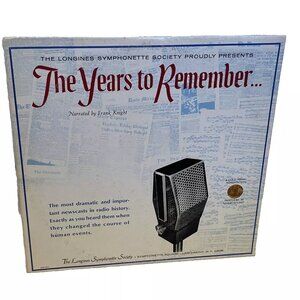 The Years To Remember (Vinyl, 1966) Longines Symphonette Society SY 5185 VG+ LP